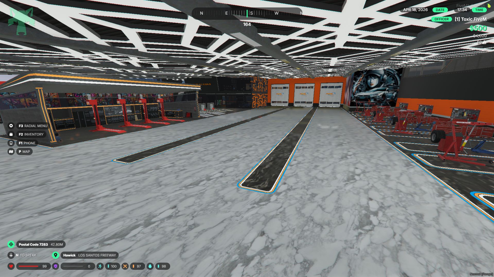 FiveM RideOut Customs Mlo — screenshot 2