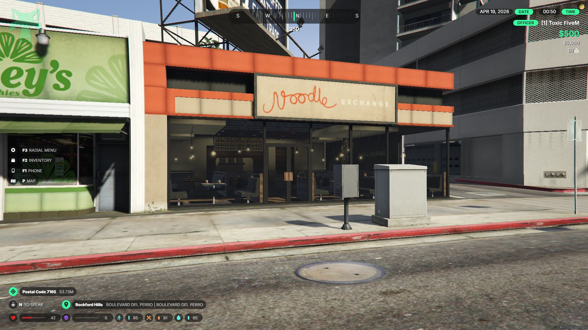 Noddle Exchange FiveM Cafe Mlo — screenshot 2