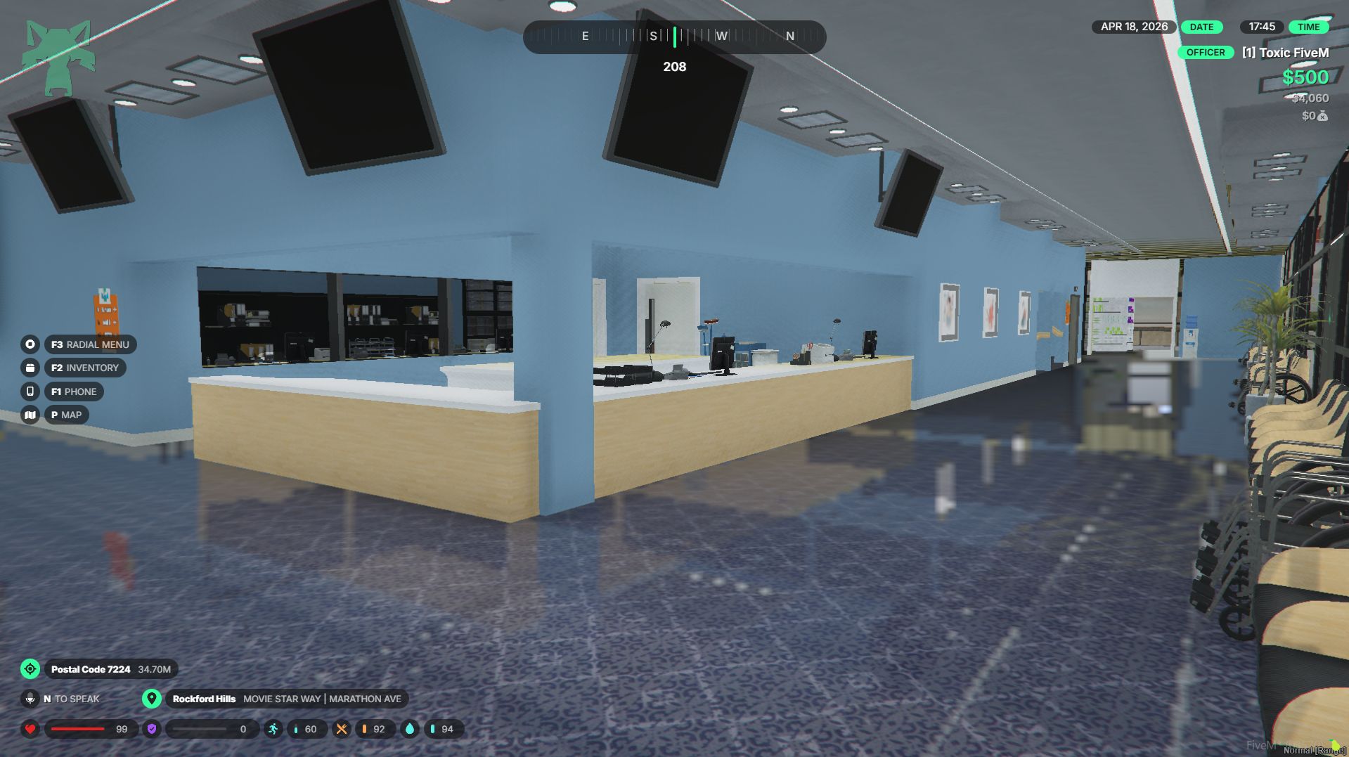 FiveM RockfordHill Medical Center - Hospital Mlo — screenshot 2