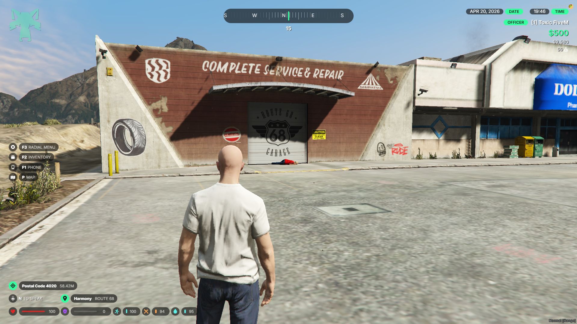 Route68 Garage FiveM Mechanic Mlo — screenshot 2