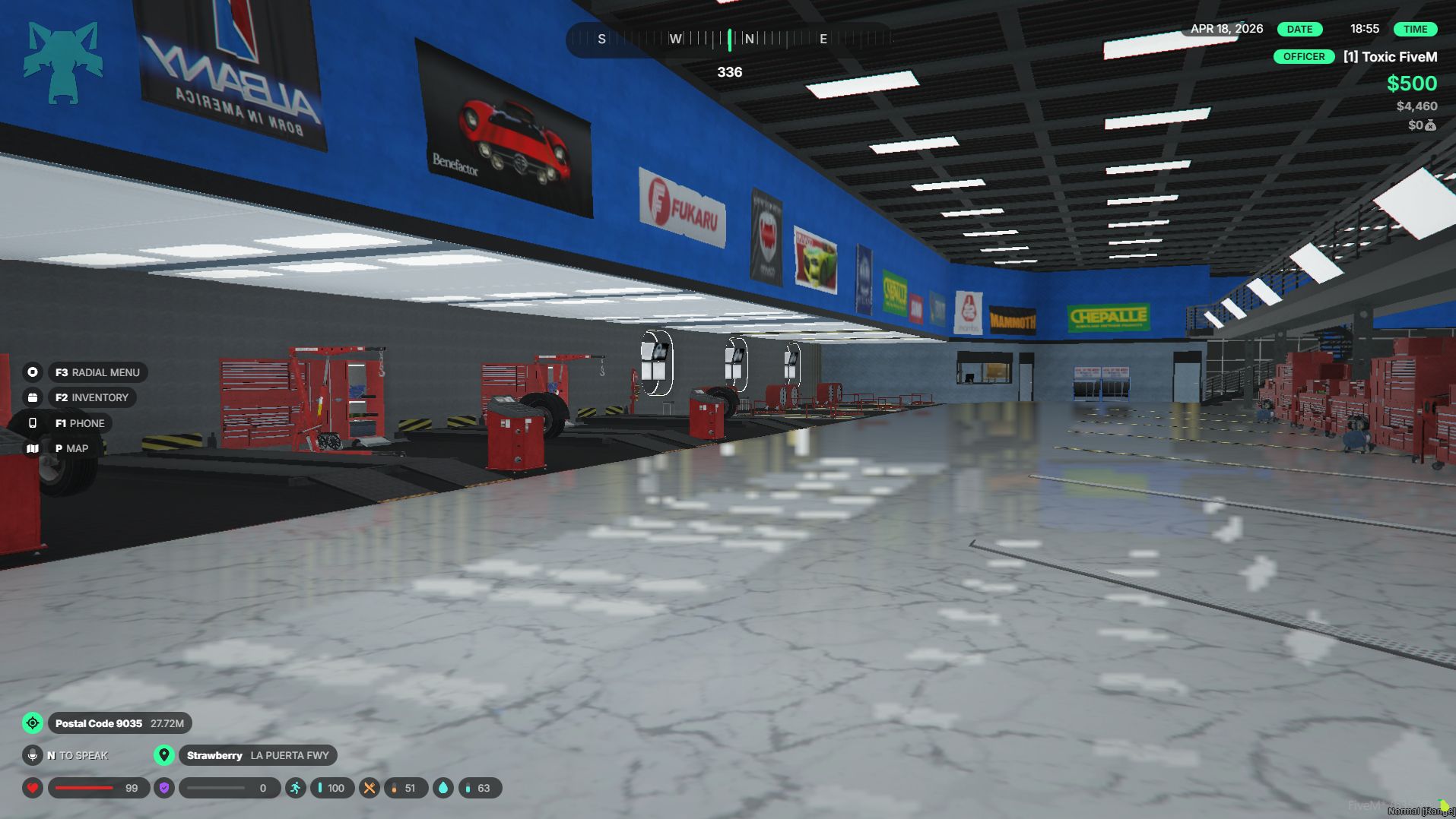 FiveM West Coast Garage - Mechanic Mlo - OS — screenshot 2