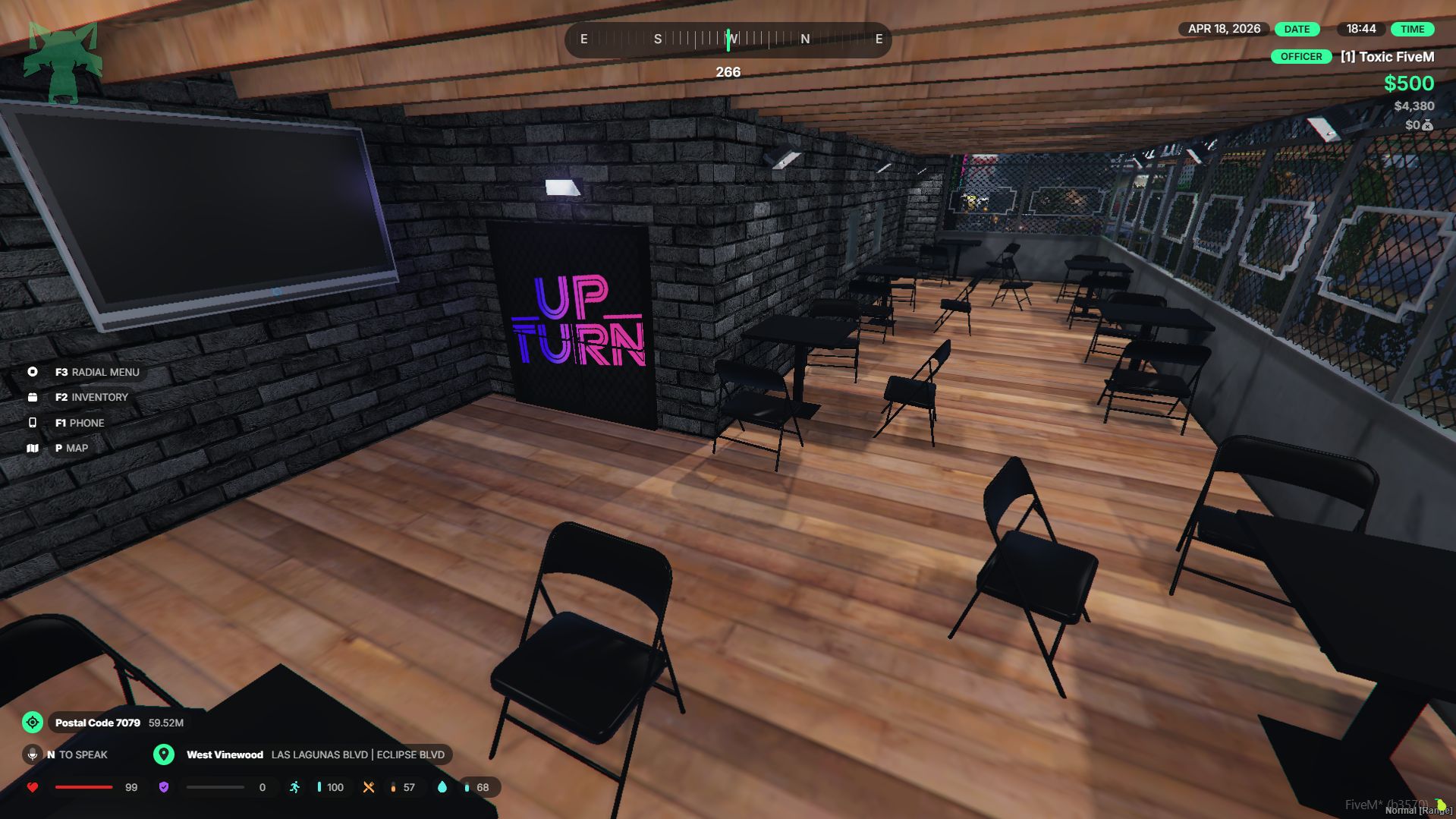 FiveM UpTurn Exclusive NighClub & Cafe mlo — screenshot 3