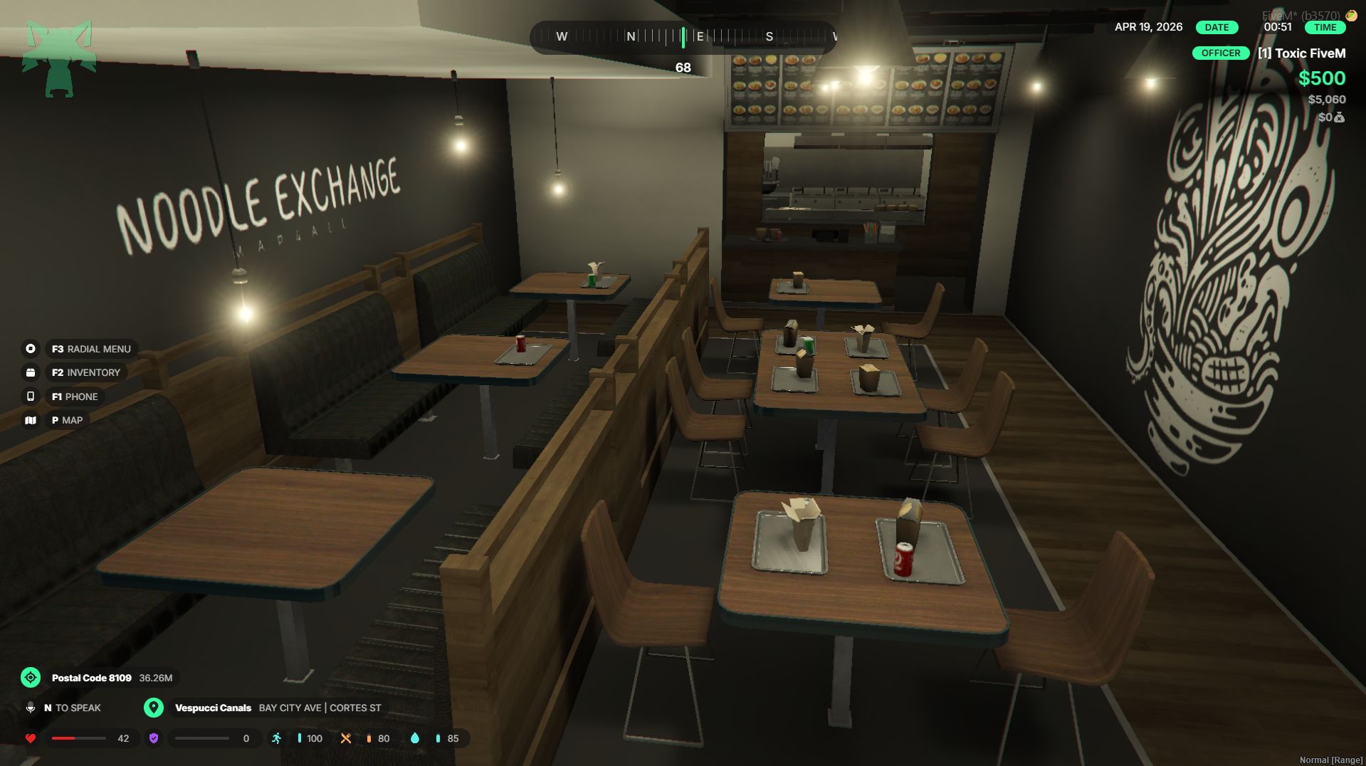 Noddle Exchange FiveM Cafe Mlo — screenshot 3