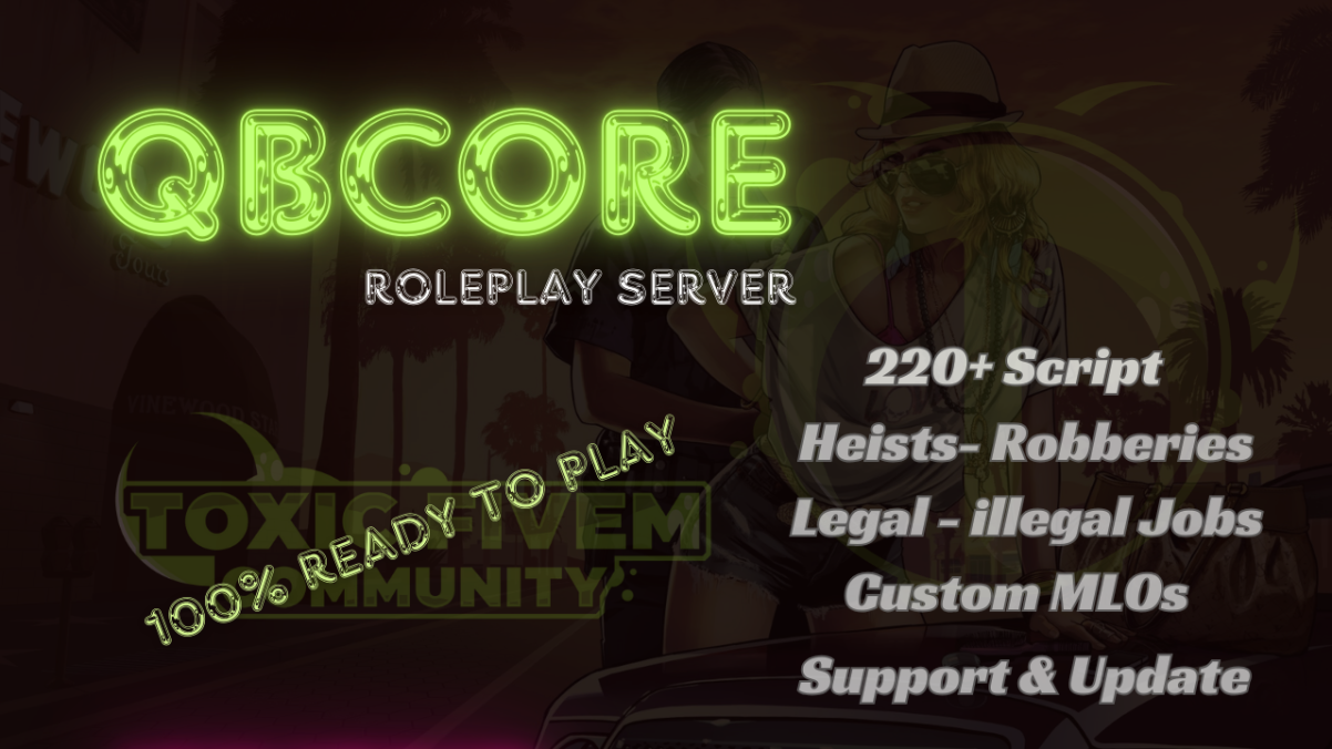 Toxic V2 QBCore Server files - Open Sources - Download Now — screenshot 5