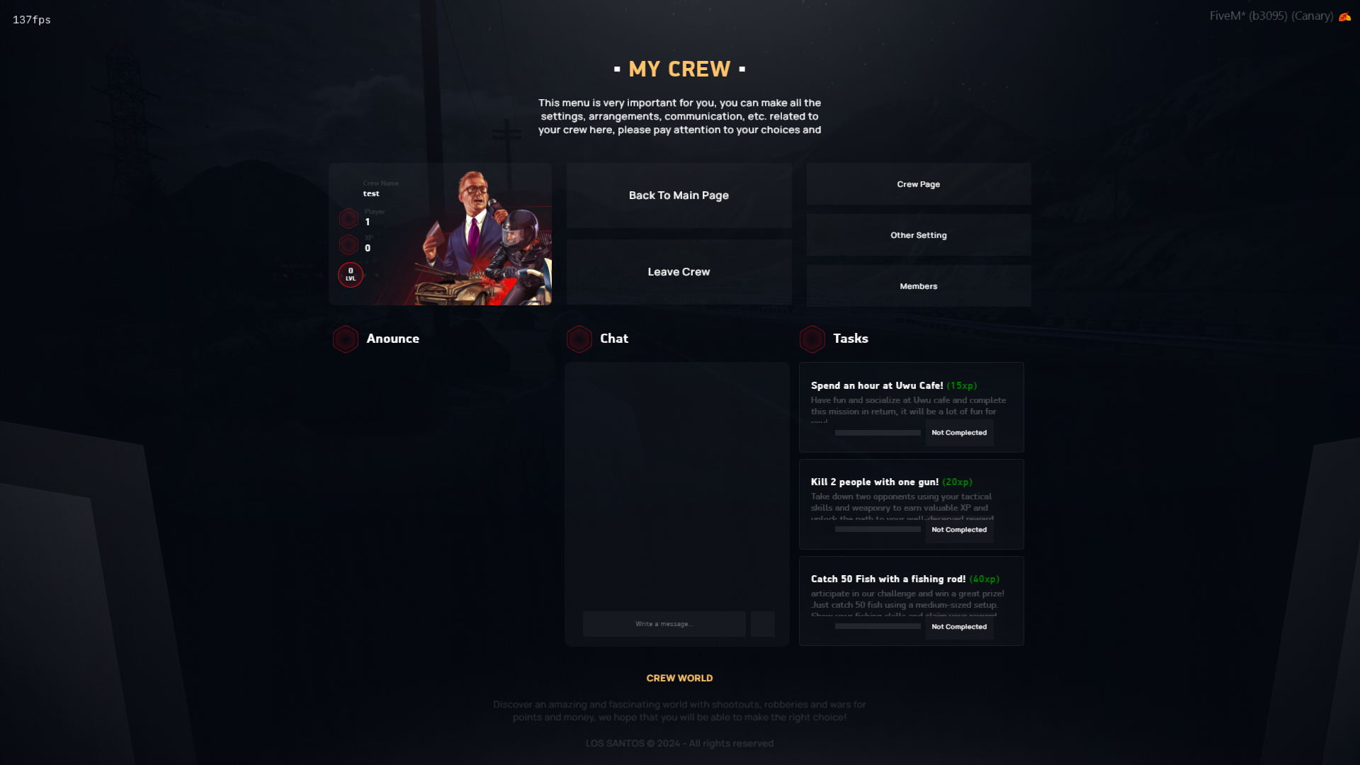 Debux Crew Script for qbcore framework - Download Now — screenshot 3