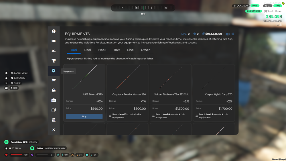 ESX - QBCore Fishing Smilator - Download Now — screenshot 2