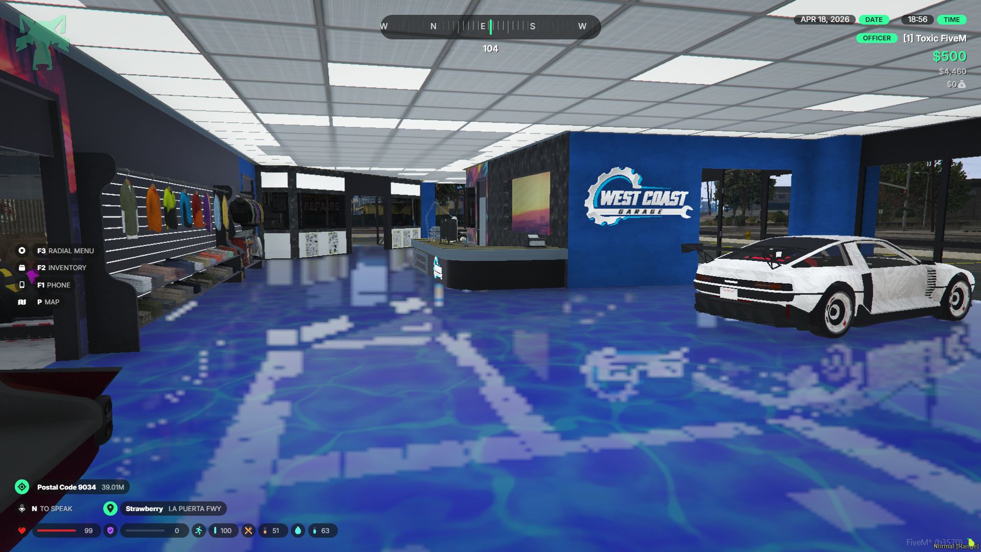 FiveM West Coast Garage - Mechanic Mlo - OS — screenshot 3