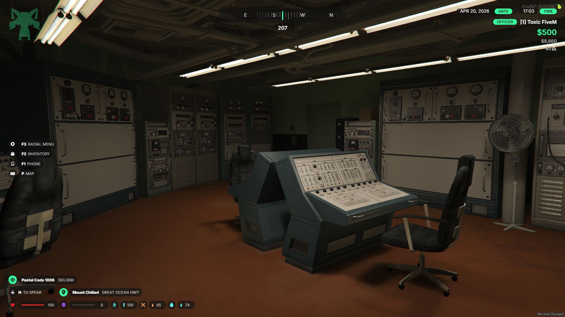 FIVEM MLO Interior Doomday Bunker + ipl — screenshot 2
