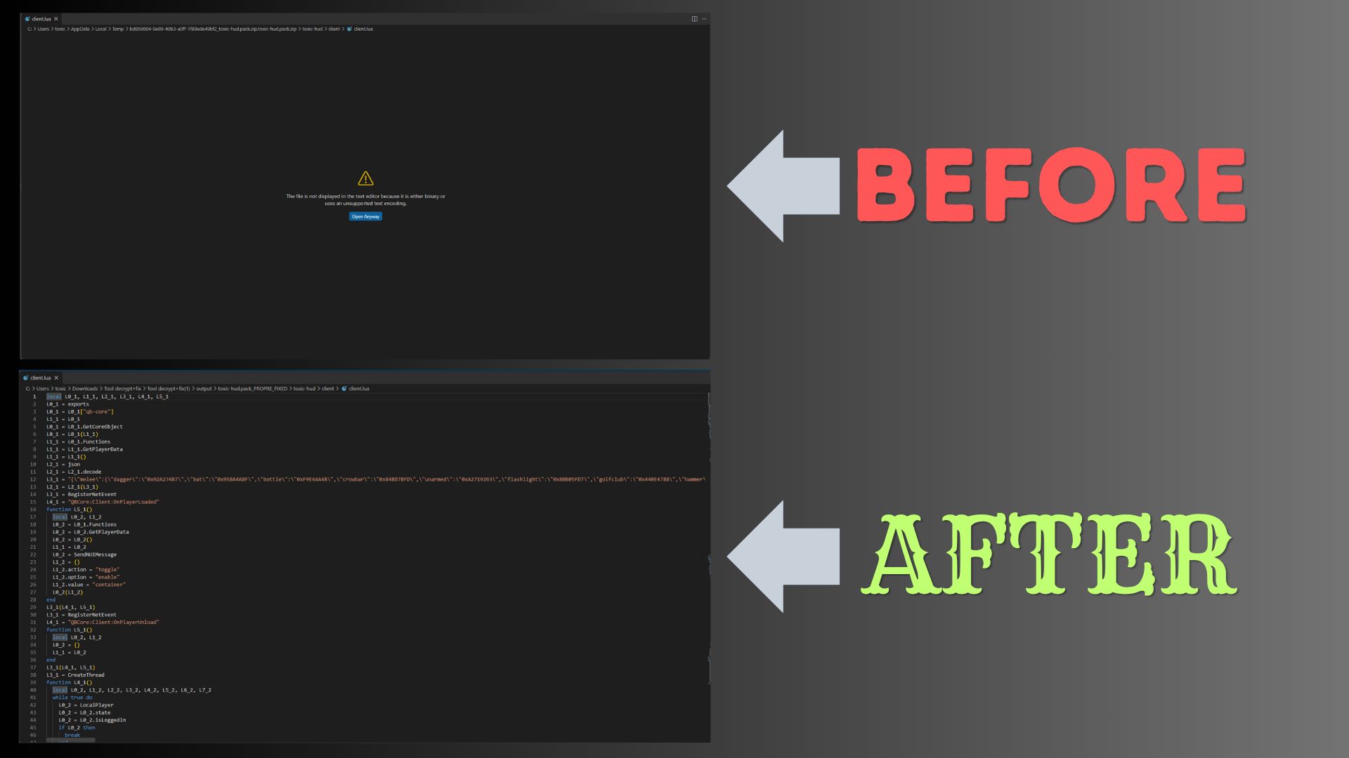 Decrypt + 3D Fix Tool — screenshot 3