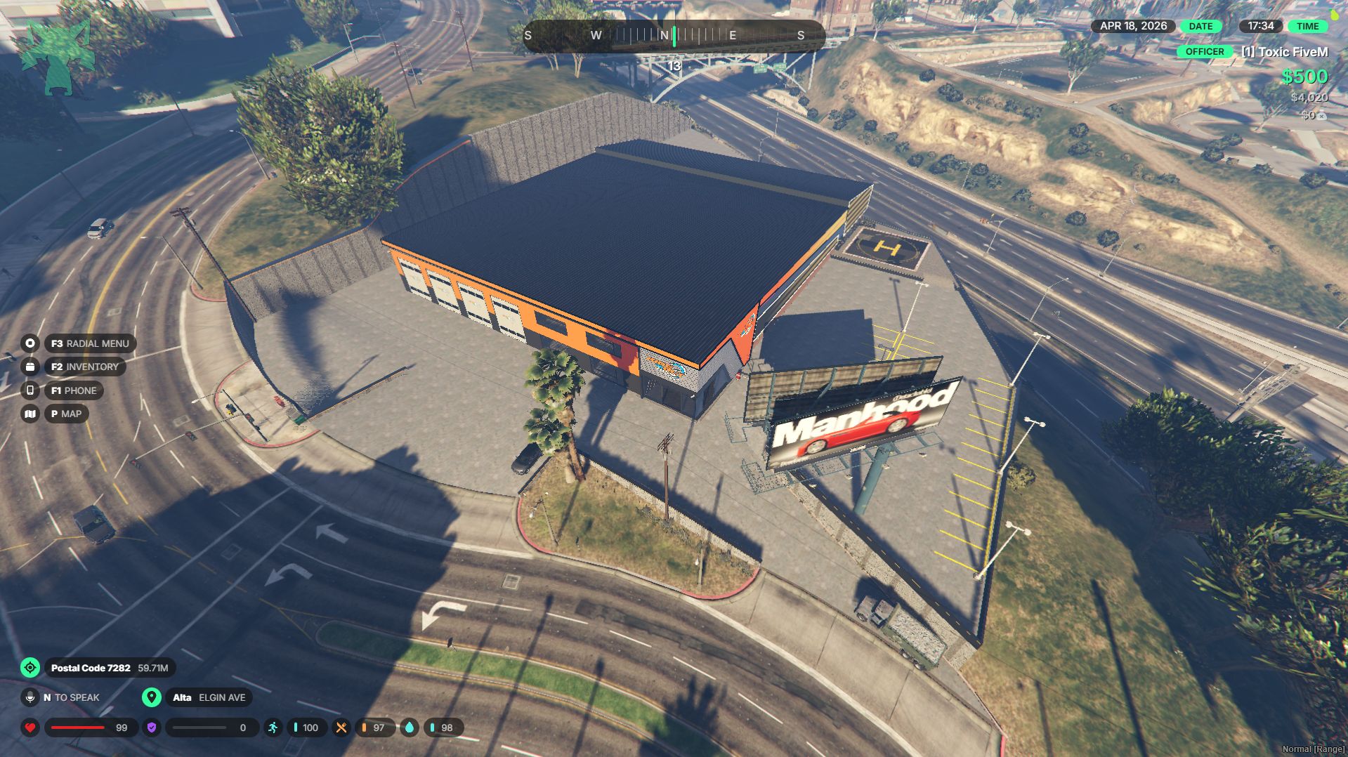 FiveM RideOut Customs Mlo — screenshot 3